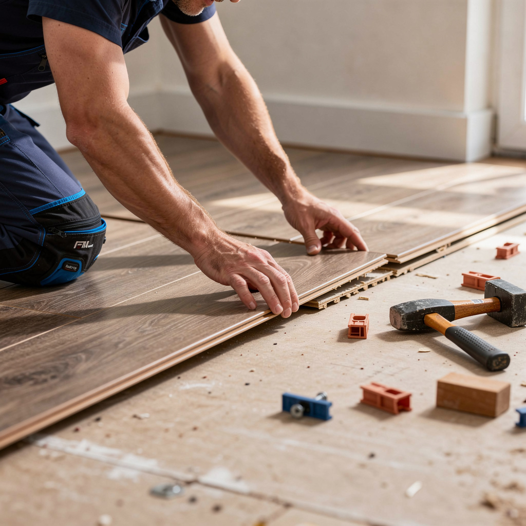 Bodenverlegung Laminat in der Region