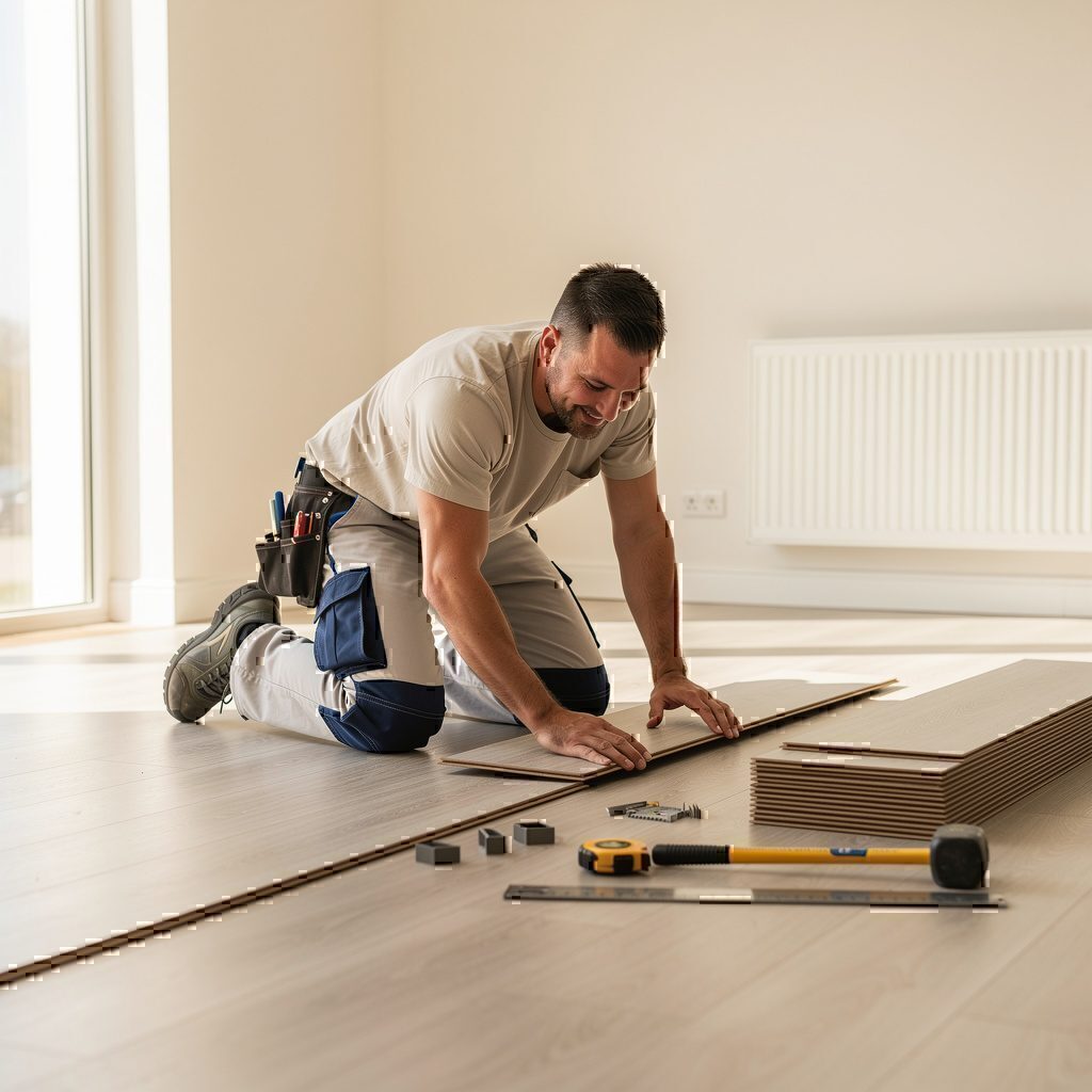 Dorsch Handwerker-Dienstleistungen – Professionelles Verlegen von Vinylboden