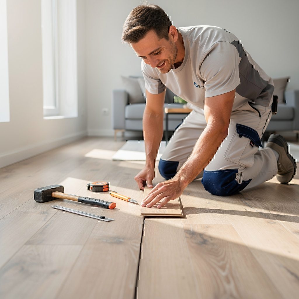 Vinylbodenverlegung durch Dorsch Handwerker-Dienstleistungen